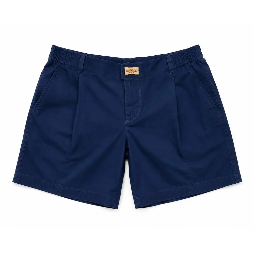 The Territory Ahead Men’s Navy Canvas Shorts XXL Cotton Flat Front Hiking Golf